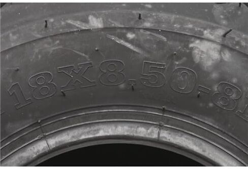 Ocelot LG03 Golf Cart Tire 18x8.5-8 Durable 4-Ply Construction | Low Impact Block Style Tread | Turf and Golf Course Friendly | Quiet Operation | OEM Replacement Sizing | Perfect for Low-Intensity Use in Saudi Arabia