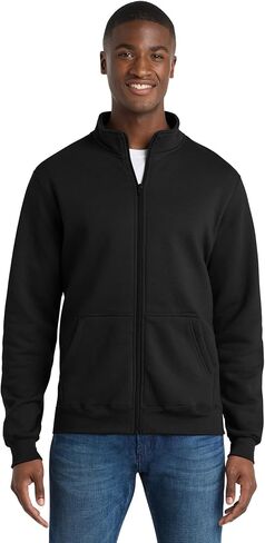 Port & Co Core Fleece Cadet Full-Zip Sweatshirt-PC78FZ in Kuwait