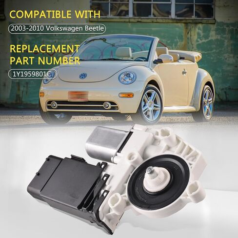 1Y1959801C Left Driver Window Regulator Motor for 2003-2010 Volkswagen Beetle Window Lifting Motor in Saudi Arabia