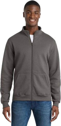 Port & Co Core Fleece Cadet Full-Zip Sweatshirt-PC78FZ in Kuwait