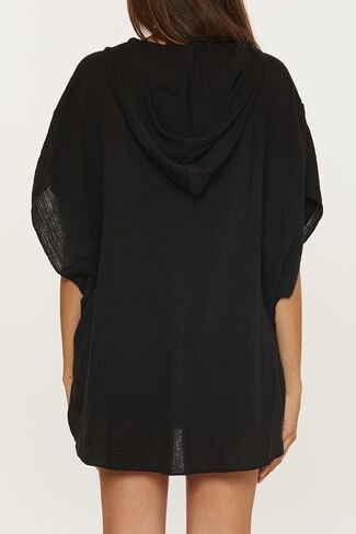 Trina Turk Women's Standard Serene Poncho, V-Neck, Casual, Pull On, Beach Cover Ups in Saudi Arabia