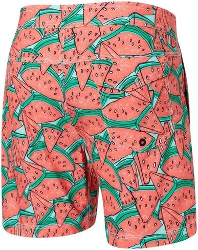 Saxx Intelwear Co. Men's Men's Betawave 2n1 Boardie 17 "مع دعم حقيب مدمج ، Core in Saudi Arabia