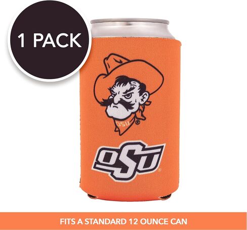 Desert Cactus Oklahoma State University Can Insulator Beverage Cooler 1 Pack Foam Beverage Holder OSU Cowboys (1 Pack Can - Design B) in Kuwait