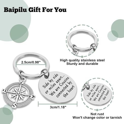 Cousins Thank You Gifts for Sister & Brother: Inspirational Friendship Gift in Saudi Arabia