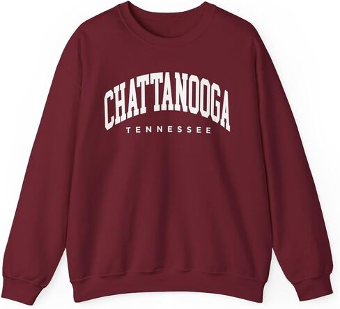 Chattanooga Tennessee Adult Unisex Crewneck Sweatshirt in Saudi Arabia