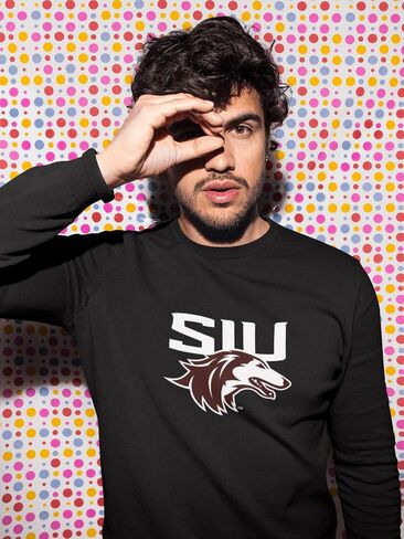 Createmytee | SIU Southern Illinois two Coll Crewneck Sweatshirt in Saudi Arabia