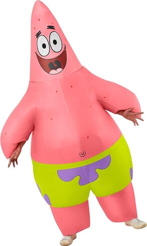 Rubies البالغ spongebob squarepants cofture patrick star for amered areed and alloween ، كما هو موضح ، مقاس واحد in Saudi Arabia