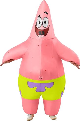 Rubies البالغ spongebob squarepants cofture patrick star for amered areed and alloween ، كما هو موضح ، مقاس واحد in Saudi Arabia