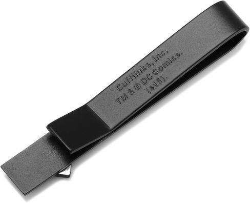 DC Comics Black Superman Tie Bar ، مرخص رسميًا in Kuwait
