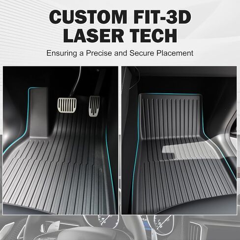 Cargo Liner Fit for Lincoln Nautilus 2024 2025 2026,All Weather Protection TPE, Anti-Slip Trunk Mat for Lincoln Nautilus 2024 2025 2026 Accessories in Saudi Arabia