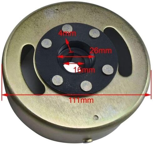 2 Coil Stator Magneto Flywheel with Wiring Harness CDI for Lifan 70cc 90cc 110cc 125cc 140cc YX Dirt Pit Bike SSR Taotao Apollo XR50 CRF50 CRF70 XR70 Coolster Roketa in Saudi Arabia