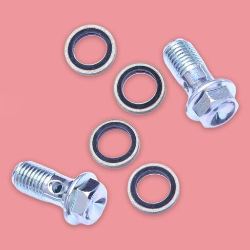 beler Rear Coolant Crossover Line Pipe Banjo Bolts 12556260 Fit for Chevrolet Camaro Pontiac Firebird LT1 V8 in Saudi Arabia
