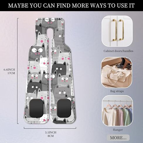 PU Leather Car Seat Hook, Storage Headrest Hanger, Cute Car Backseat Organizer, Car Hooks For Purses and Bags Vintage Bookshelf Pattern in Saudi Arabia