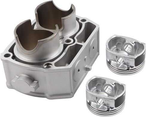 80mm أسطوانة مكبس طوقا طوقا أعلى نهاية إعادة بناء مجموعة متوافقة مع Polaris Sportsman 800 Ranger 800 RZR 4 800 RZR Crew 800 2005-2014 Twin Cylinder in Kuwait