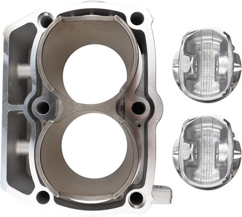 80mm أسطوانة مكبس طوقا طوقا أعلى نهاية إعادة بناء مجموعة متوافقة مع Polaris Sportsman 800 Ranger 800 RZR 4 800 RZR Crew 800 2005-2014 Twin Cylinder in Kuwait