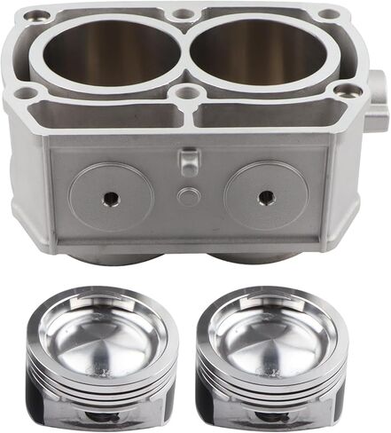 80mm أسطوانة مكبس طوقا طوقا أعلى نهاية إعادة بناء مجموعة متوافقة مع Polaris Sportsman 800 Ranger 800 RZR 4 800 RZR Crew 800 2005-2014 Twin Cylinder in Kuwait