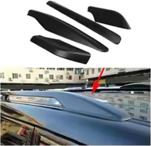 4pcs ABS Car Rack Rack Rack Cover Cover Cover Protector متوافق مع Mitsubishi Pajero V73 V93 V97 2009-2018 in Kuwait