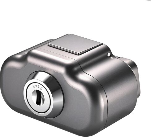 قفل منفذ OBD2 ، قفل منفذ مفتاح مضاد للسرقة ، جهاز مضاد للسرقة-فتح مفتاح ، سبيكة الألومنيوم ، مناسبة لمعظم السيارات ، سيارات الدفع الرباعي ، الشاحنات (رمادي بندقية) in Saudi Arabia