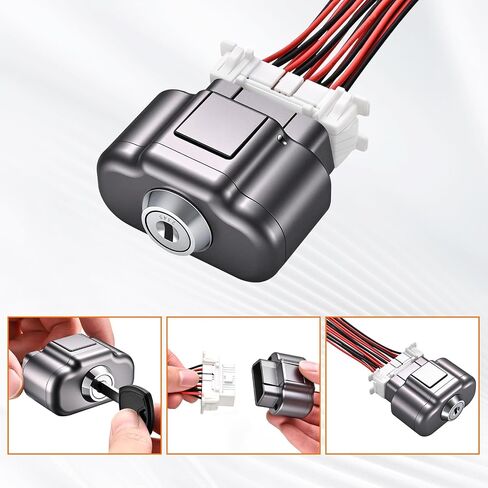 قفل منفذ OBD2 ، قفل منفذ مفتاح مضاد للسرقة ، جهاز مضاد للسرقة-فتح مفتاح ، سبيكة الألومنيوم ، مناسبة لمعظم السيارات ، سيارات الدفع الرباعي ، الشاحنات (رمادي بندقية) in Saudi Arabia