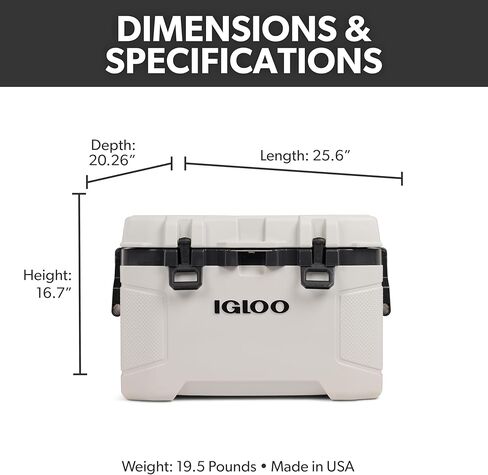Igloo 52 Qt Trailmate مبرد بعجلات in Kuwait