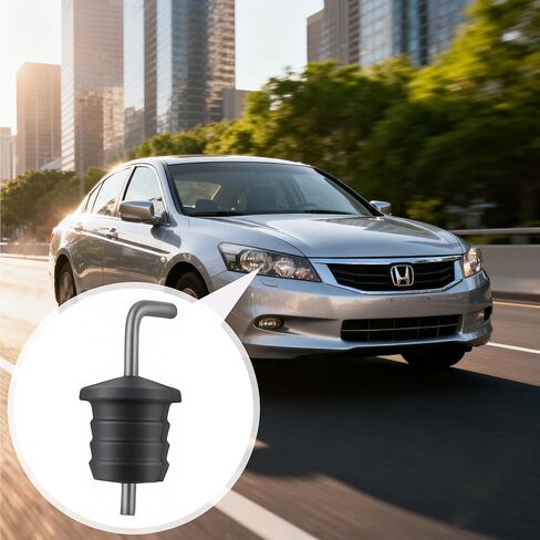 2PCS Transmission Cap Plug 25615-5T0-004 و 25615-RCL-003-متوافق مع Honda Accord ، CR-V ، Civic ، FIT ، HR-V (2003-2021) و Acura MDX ، RLX ، TSX (2004-2020) in Kuwait