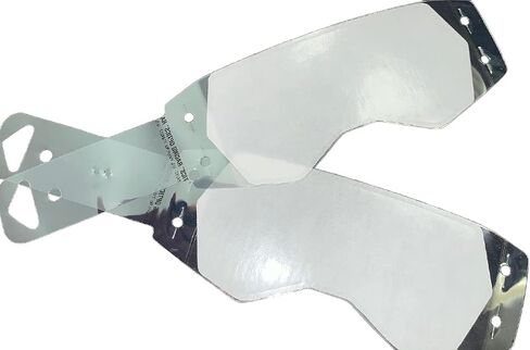 Scott Works Prospect/Fury Tear-offs Lam with Sealing Tape 2x7 PK Unisex-Adult Off-Road Goggles Accessories - Clear/One Size in Saudi Arabia