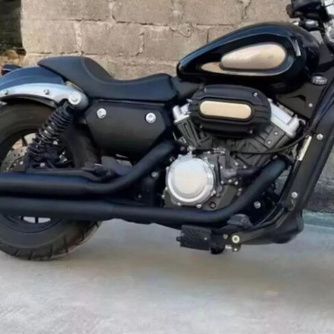for Keeway for V Cruise 125 V302c 300 BD300 Motorcycle Exhaust Pipe Horseshoe Modified in Saudi Arabia