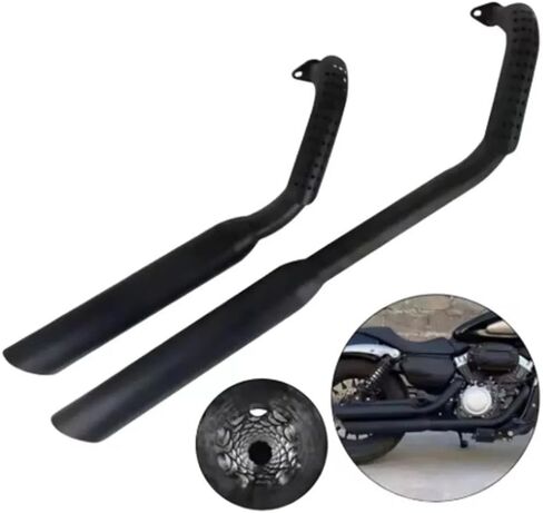 for Keeway for V Cruise 125 V302c 300 BD300 Motorcycle Exhaust Pipe Horseshoe Modified in Saudi Arabia