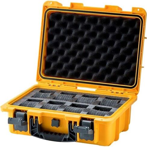 Invicta Watch Box DC8YEL ، أصفر ، 10 عدد (حزمة 826) ، حزام in Saudi Arabia