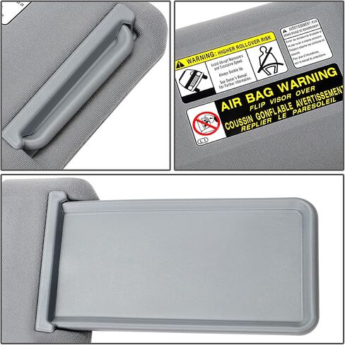 DNA Motoring DNA DRIVE SIDE SUN SUN VISOR متوافق مع 05-11 Tacoma ، 7432004181B1 ، 9322915020 ، 7432035C10B0 ، ZTL-Y-0240 in Saudi Arabia