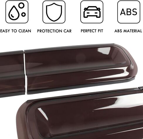 Tail Light Covers Guards Compatible with Dodge Challenger 2015-2023 GT/RT/Scat Pack/SRT 392/ Hellcat/SXT, Smoked Black Rear Light Protective Cover Guards Trim Set Exterior Accessories in Saudi Arabia