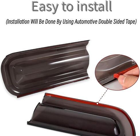 Tail Light Covers Guards Compatible with Dodge Challenger 2015-2023 GT/RT/Scat Pack/SRT 392/ Hellcat/SXT, Smoked Black Rear Light Protective Cover Guards Trim Set Exterior Accessories in Saudi Arabia