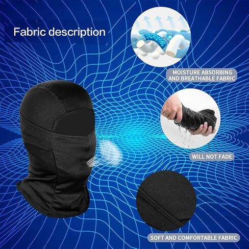 Balaclava Ski Mask for Men & Women – Winter Windproof & Summer UV Protection Face Cover for Cycling, Motorcycle, Snow Sports in Saudi Arabia