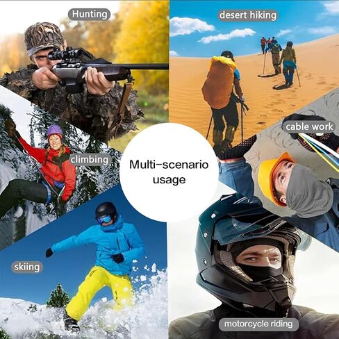 Balaclava Ski Mask for Men & Women – Winter Windproof & Summer UV Protection Face Cover for Cycling, Motorcycle, Snow Sports in Saudi Arabia
