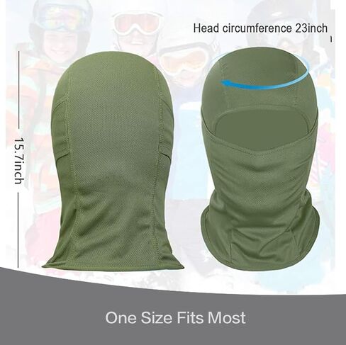 Balaclava Ski Mask for Men & Women – Winter Windproof & Summer UV Protection Face Cover for Cycling, Motorcycle, Snow Sports in Saudi Arabia