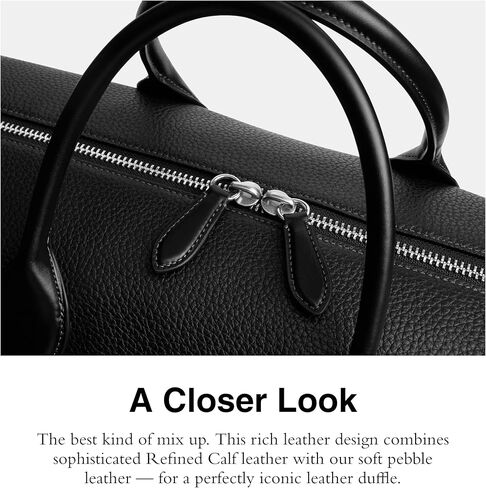 Coach Men's Compass Bag 50, Black in Saudi Arabia