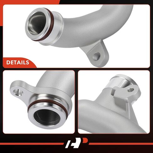 A-Premium 2PC Coolant Pipe Compatible with Land Rover - Range Rover 2015, Discovery 2017-2020, LR4 2014-2016, Range Rover Sport 2016-2020 in Saudi Arabia