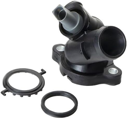 Engine Coolant Outlet Flange - Compatible with 2005-2014 Volkswagen Jetta 2.5L 5-Cylinder in Saudi Arabia