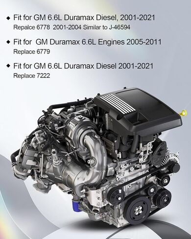 استبدل 6778 مجتذب الحاقن و 6779 حاقن الحاقن و 7222 أدوات/تثبيت أنبوب الحاقن ، تناسب GM 6.6L Duramax Diesel Model J-46594 J-44639 J-45910 in Saudi Arabia