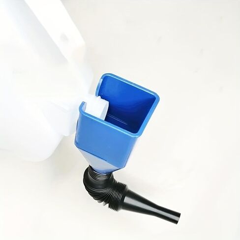 Retractable Auto Fuel Funnel - Flexible Hose, Hands-Free, Spill-Proof & Leak-Proof for Car, Motorcycle, Petrol, Diesel, Water & Oil in Saudi Arabia