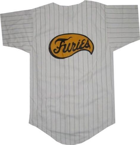 Adult Unisex Warriors Movie Baseball Furies Pinstriped Personalized Costume Jersey in Saudi Arabia