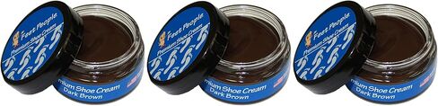FeetPeople Premium Shoe Cream 1.5 Oz, 3 Pack, Various Colors! in Kuwait