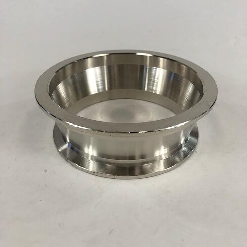 4" I.D. to 3.5" I.D. Heavy Duty Mold Seamless V-Band Flange Adapter 1.5" Height Made of Mild Steel in Saudi Arabia