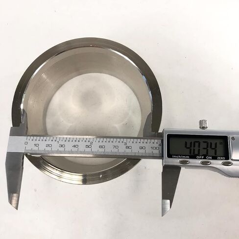 4" I.D. to 3.5" I.D. Heavy Duty Mold Seamless V-Band Flange Adapter 1.5" Height Made of Mild Steel in Saudi Arabia