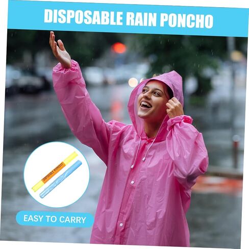 POPETPOP Bicycle Raincoat Adult Rain Poncho Ponchos Poncho Rain Suits Rain Cover Rain Jacket Cycling Lightweight in Saudi Arabia