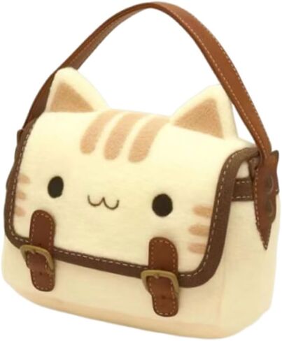 Comfortable Plush Cats Top Handle Bag Adds A Touch Of Whimsy To Your Wardrobe in Saudi Arabia
