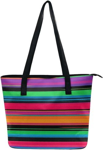 Leather Tote Bag for Women Men, Shoulder Bags Easy to Carry, Handbags for Shopping in Saudi Arabia