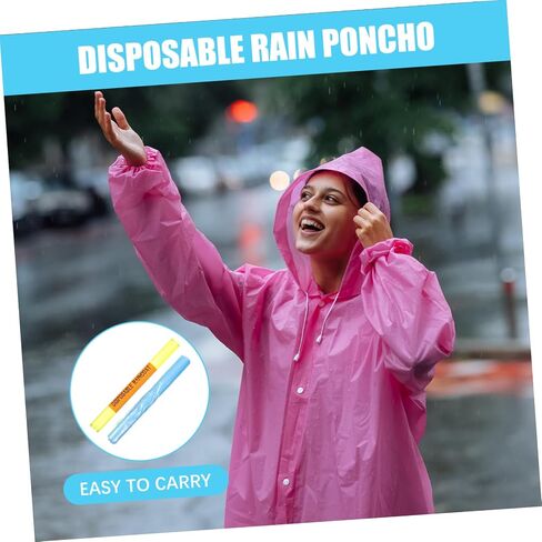 POPETPOP Bicycle Raincoat Adult Rain Poncho Ponchos Poncho Rain Suits Rain Cover Rain Jacket Cycling Lightweight in Saudi Arabia