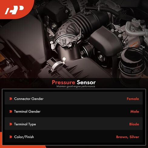 A-Premium Oil Pressure Sender Compatible with Ford F-150, F-250, F-350, Explorer, Mustang, Taurus, Thunderbird, Aerostar, Bronco, Contour, E-150 Econoline & Lincoln Continental & Mercury Cougar in Saudi Arabia