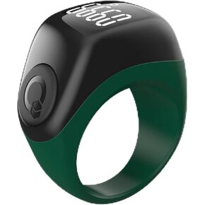 Takva - Zikr Ring Flex Advance | حلقة Tasbih الذكية المحسنة (أحجام قابلة للتبديل) (أخضر) in Kuwait